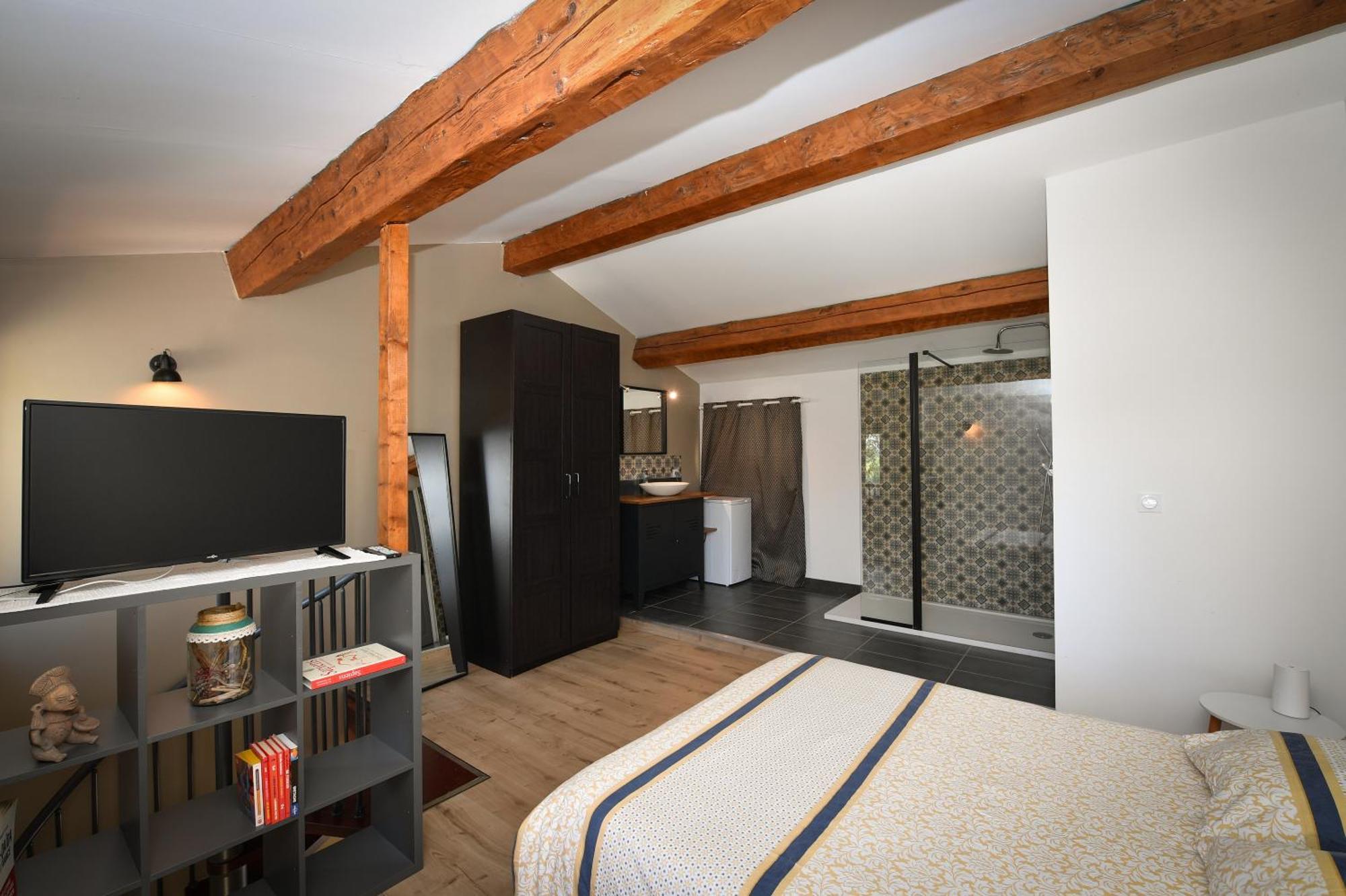 Les Appartements Du Mas Riols Saint-Cyprien  Oda fotoğraf